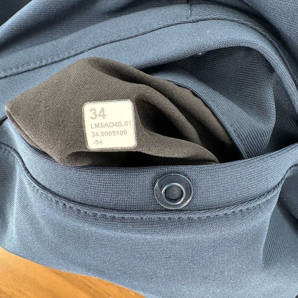 Lululemon ABC Slim-Fit Trouser 29" *Warpstreme True Navy - Picture 12 of 15